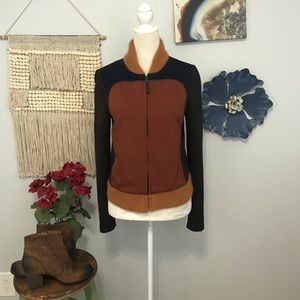Barneys New York CO-OP Brown and Black Jacket XS